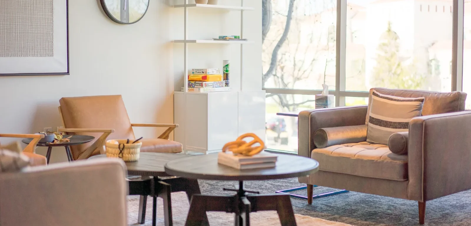Group therapy room at Engage Treatment Program Westlake Village